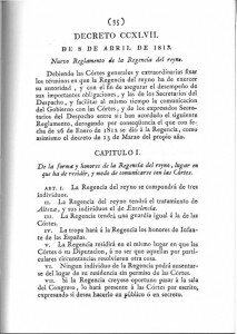 Decreto (Regencia del Reino)