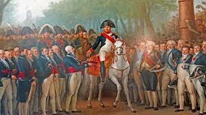 Establece la Confederación del Rin y pasa a controlar Polonia. Crea el Sistema Continental, destinado a bloquear y arruinar el comercio inglés