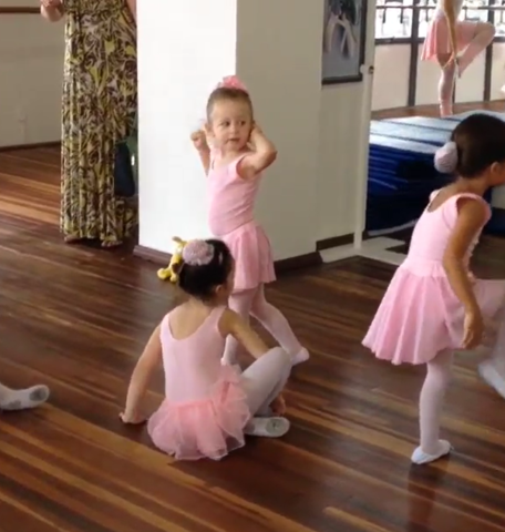 My frist Ballet class!