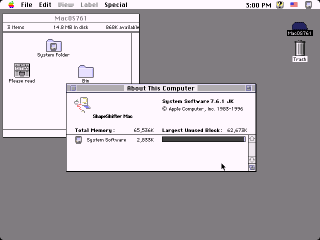 Mac OS 7.6