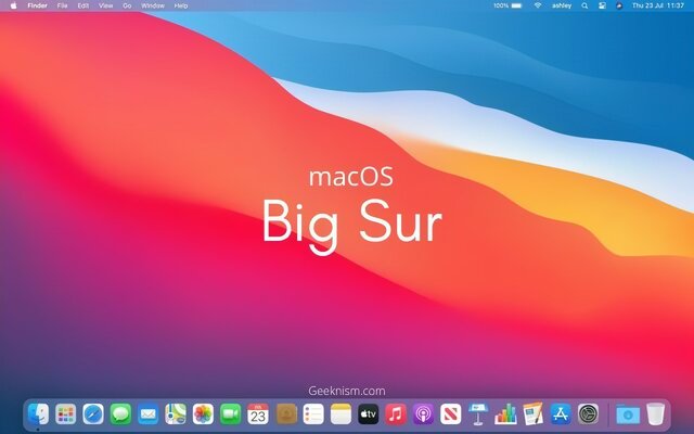 MAC OS BIG SUR 11.7