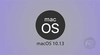 MacOS 10.13