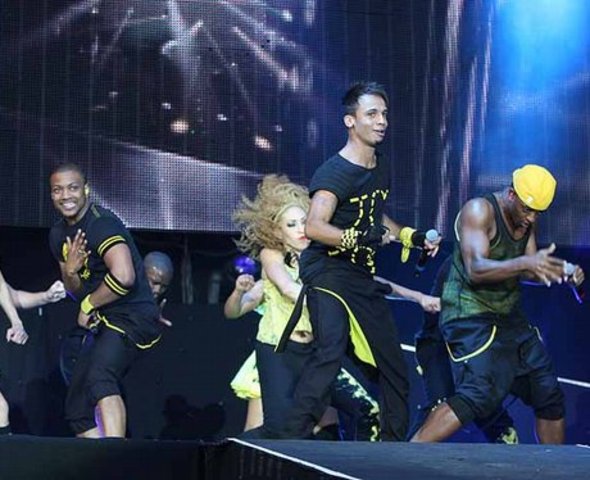 JLS's first concert