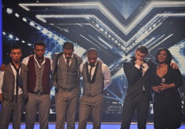 JLS come 2nd in the Xfactor
