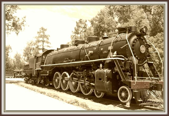 La locomotora diésel-electrica