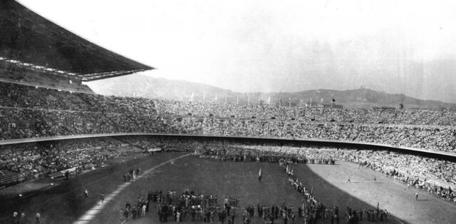 Inauguración del Camp Nou