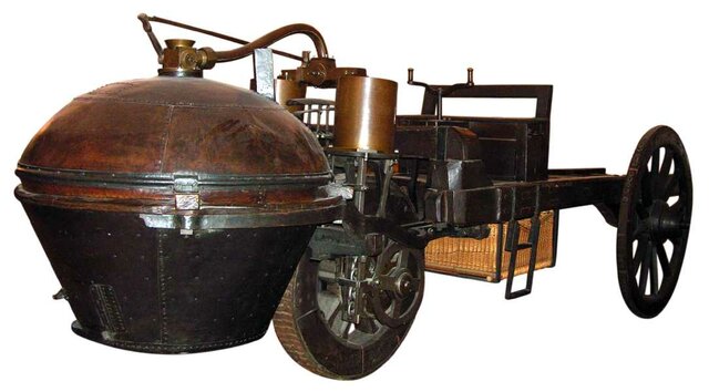 Steam Powered Tricycle