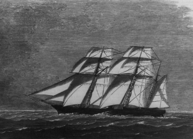 Desembarco de la expedición del Galvanic