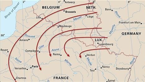 Alemania pone en marcha el plan Schieffen