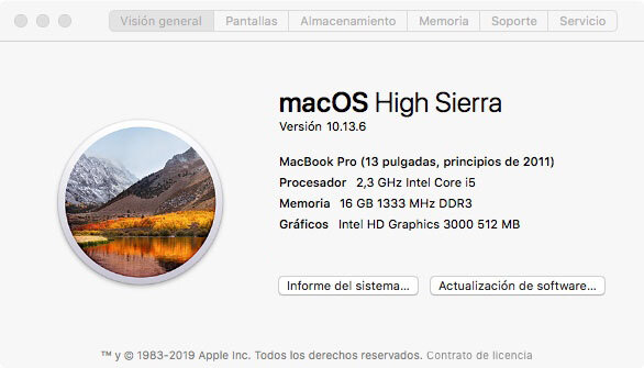 macOS 10.13 High Sierra