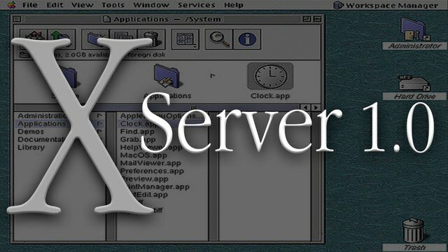 Mac OS X Server 1.0