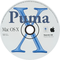 MAC OS X 10.1 PUMA