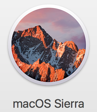 2016: mac OS Sierra