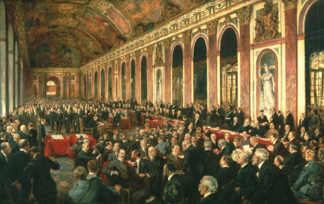 The treaty of Versailles