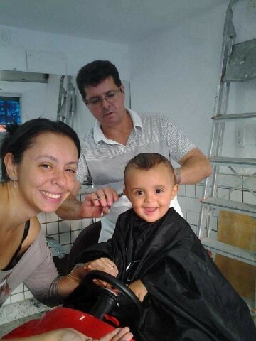 Primeiro corte de cabelo