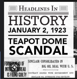 Teapot Dome Scandal