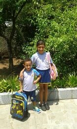 Primeiro dia de aula no Maternal