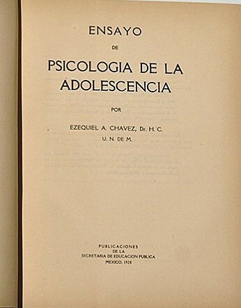 México-Ezequiel A. Chávez