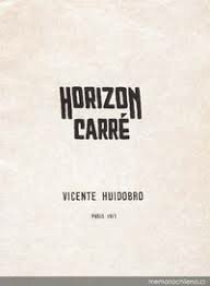 "Horizon carré" Huidobro