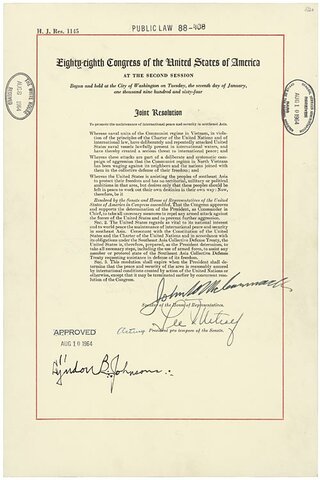 Gulf of Tonkin Resolution