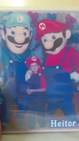 Meu único aniversário em um bufet