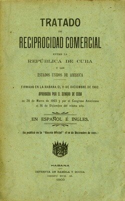 Tratado comercial reciprocidad entre España y EE.UU.