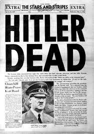 Hitler Poisons wife and kills himself