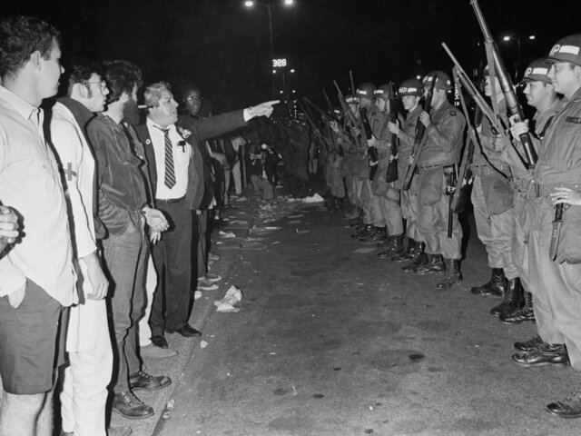 Riots at the Chicago Democratic Convention