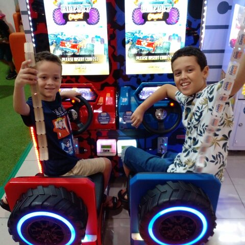 A viagem para praia grande