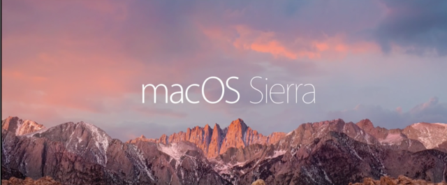 macOS SIERRA