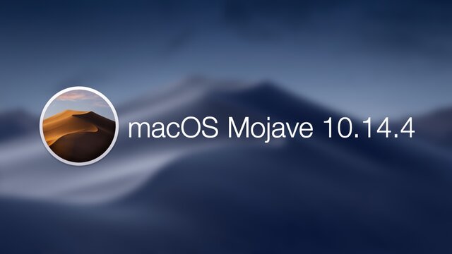 Mac OS X 10.14 "Mojave"