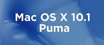 MAC OS 10.1 PUMA