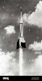 El primer cohete enviado al espacio