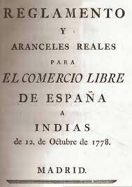 Reglamento de libre comercio con América