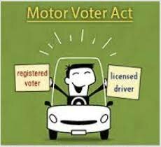 •	Motor Voter Act
