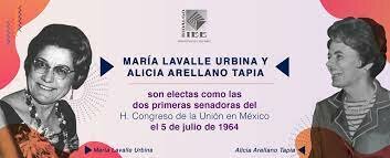 Las Primeras Senadoras de la Republica