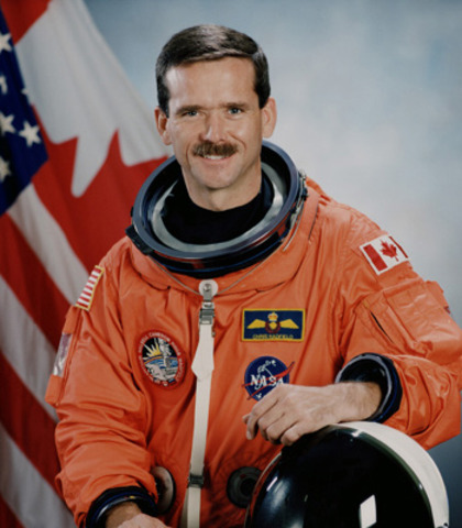 Chris Hadfield Goes Into Space