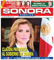 Claudia Artemiza Pavlovich Arellano se convirtió en la primera gobernadora de Sonora