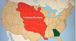 Napoleon Sells Louisiana to America to Finance His Wars.