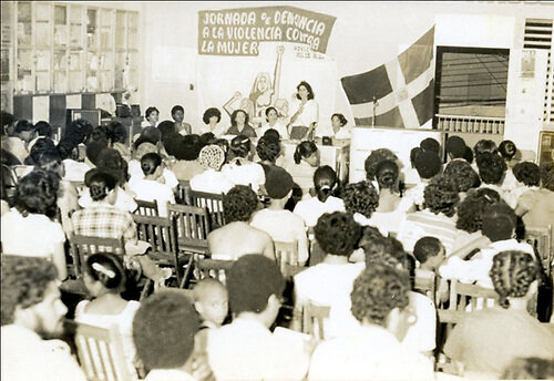Primer encuentro feminista en Bogotá, Colombia.
