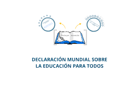Declaración Mundial sobre Educación para Todos