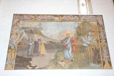 El lienzo "Moisés revelando la Ley de Dios" se suma la patrimonio artístico de Adeje