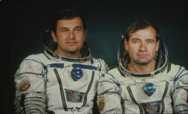 First Men To Be In Space For a Year.