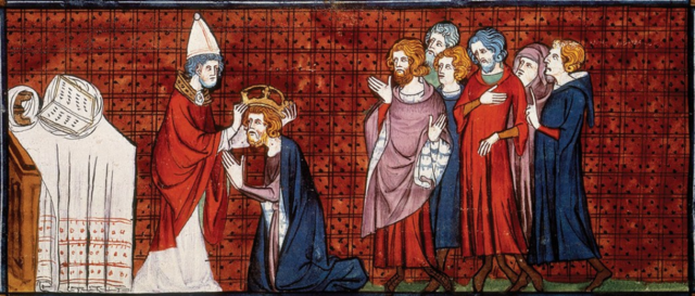 Charlemagne crowned Holy Roman Emperor