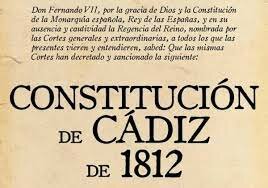 LA CONSTITUCIÓN DE 1812.