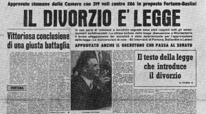 Legge 1° dicembre 1970, n. 898.