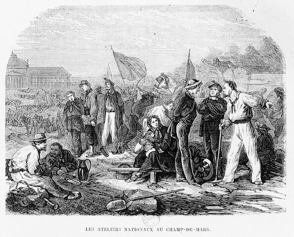 Les Ateliers Nationaux sont institués
