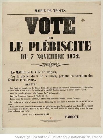 Plébiscite