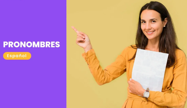 Categorías gramaticales. Pronombres