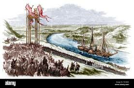 APERTURA DEL CANAL DE SUEZ
